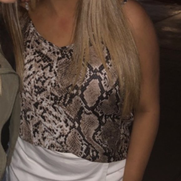 snake skin tank top - Picture 2 of 2